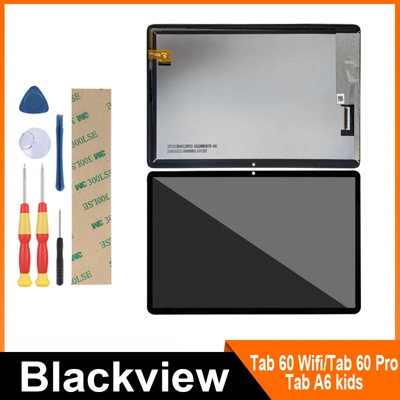 

For Blackview Tab 60 Wifi Tab 60 Pro Tab A6 kids / 10.1" FHD+ LCD Display + Touch Screen