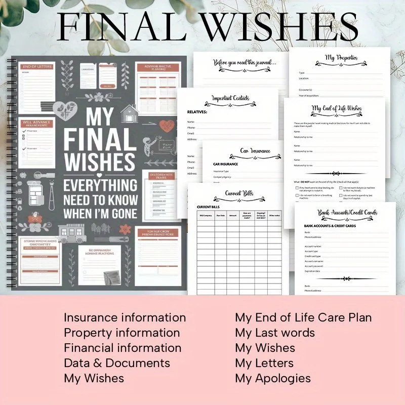 1 قطعة مخطط نهاية الحياة الموجهة ترتيبات نهائية منظم المصنف استخدام ورق مختلط اللون بدون كهرباء سوف التمنيات #5