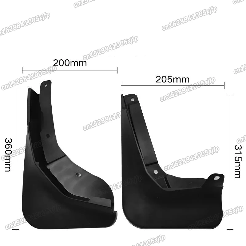 car mudguard mud fender splansh protector for ford territory 2019 2020 2021 2022 2023 interior accessories auto styling 2024