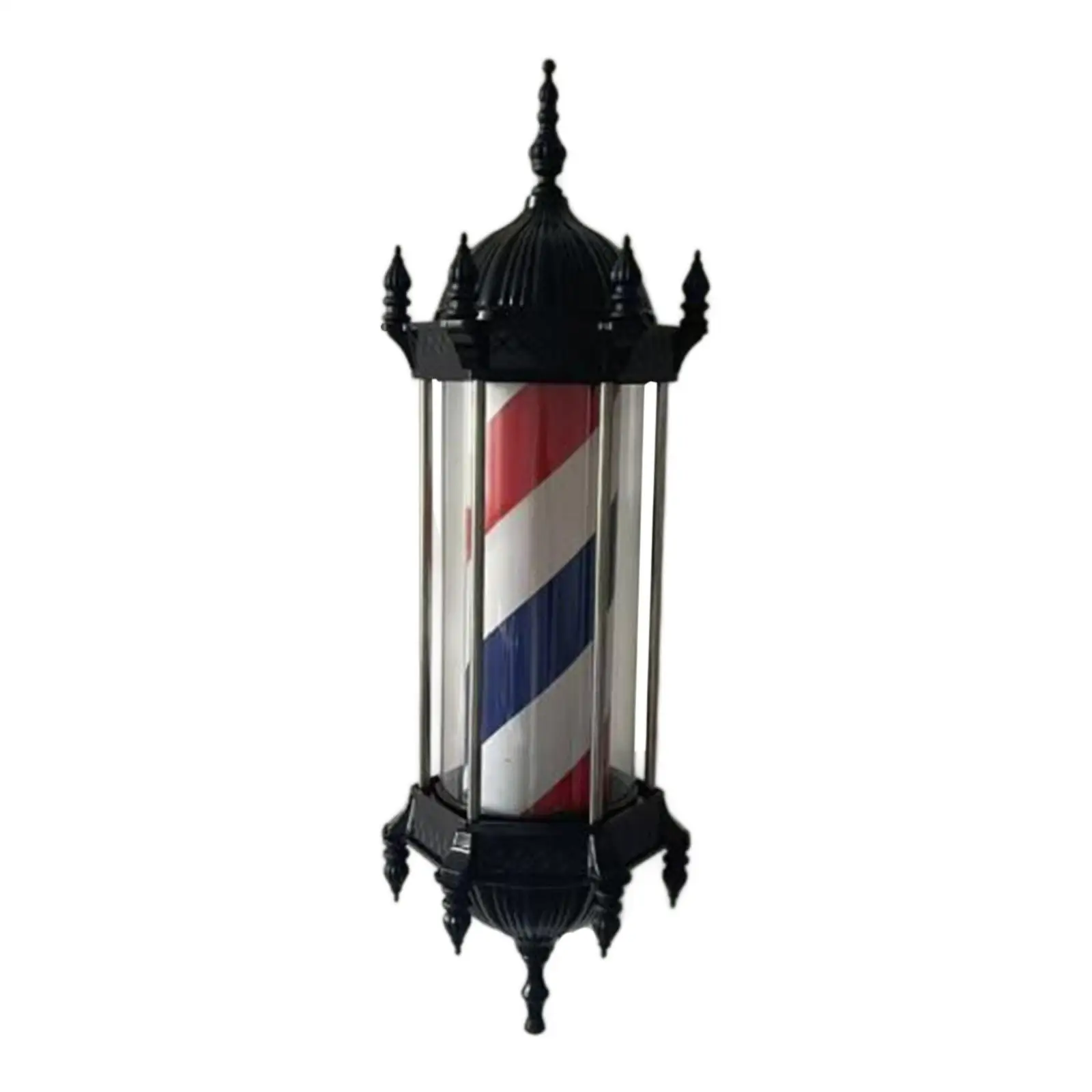 Barber Pole Light Waterproof Classic Wall Mount Hair Salon Barber Shop Open Sign for Hairdressing Barber Shop Hair Salon Outdoor