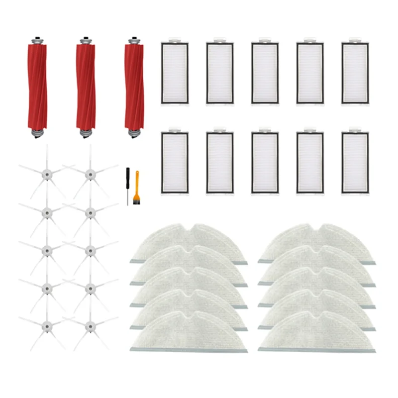 

Основная щетка, боковая щетка, фильтр, ткань для швабры для запасных частей робота-пылесоса Max, Max+, Plus, T8