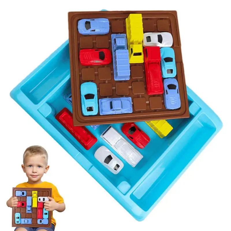 Super Slide Puzzle Games Children's Brain Teaser Parking Puzzle Toy Multi-Purpose Children's Moving Car Toy For Birthday