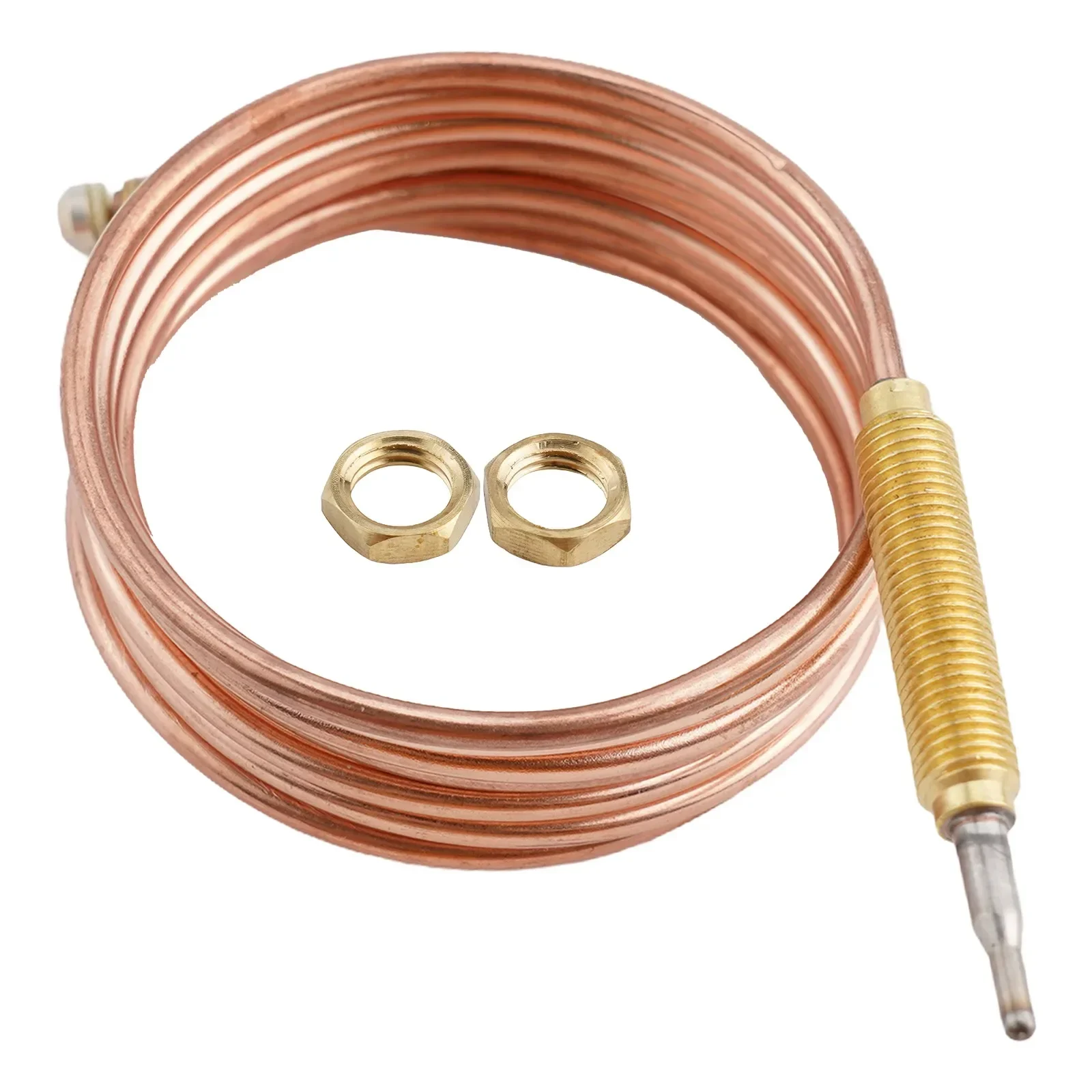 1 pz M8 termocoppia sonda a filo comune per bruciatori a Gas caminetti per rilevamento della temperatura In forni caminetti stufa