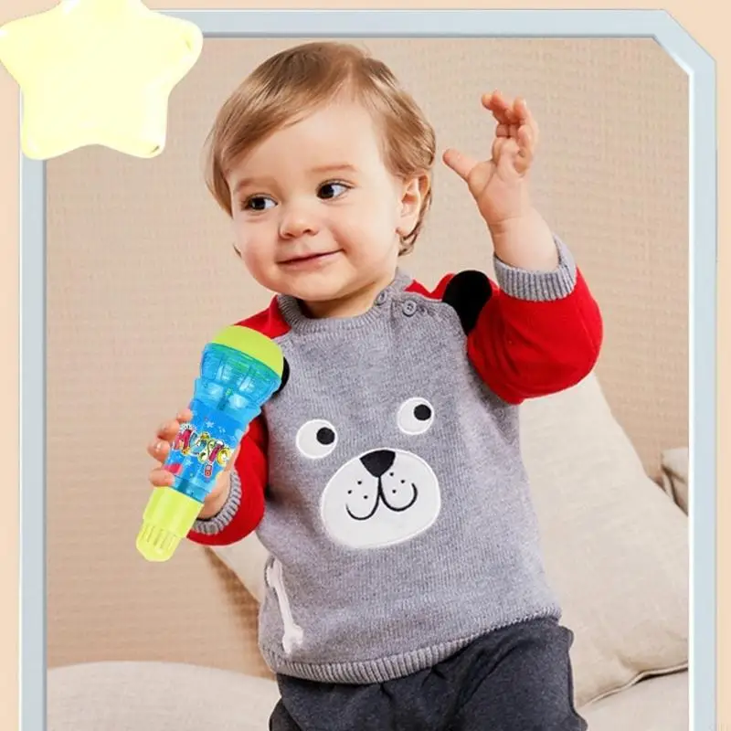 에코 효과 증폭 디자인이있는 배터리 무료 유아 마이크