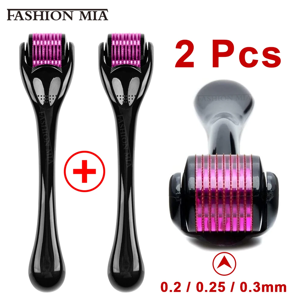 Professional Microneedle Face Roller 540 Titanium Microneedle Facial Skincare Beauty Massage Micro Tool Beauty Instrument