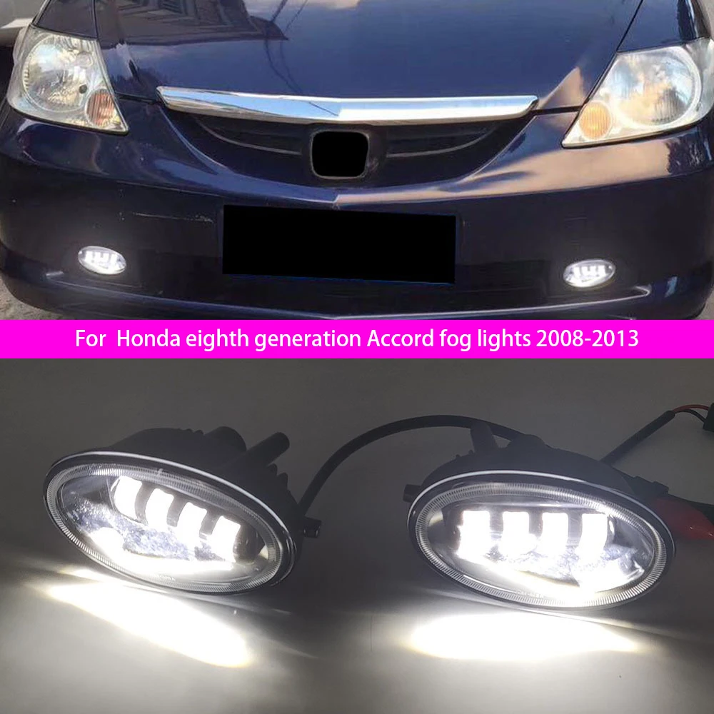 

Для Honda Accord 2008-2013 годов / 2009-2013 Civic / 2012 г. подходит | Корпус светодиодных противотуманных фар прямой замены (без кронштейнов) — 1000LM IP67