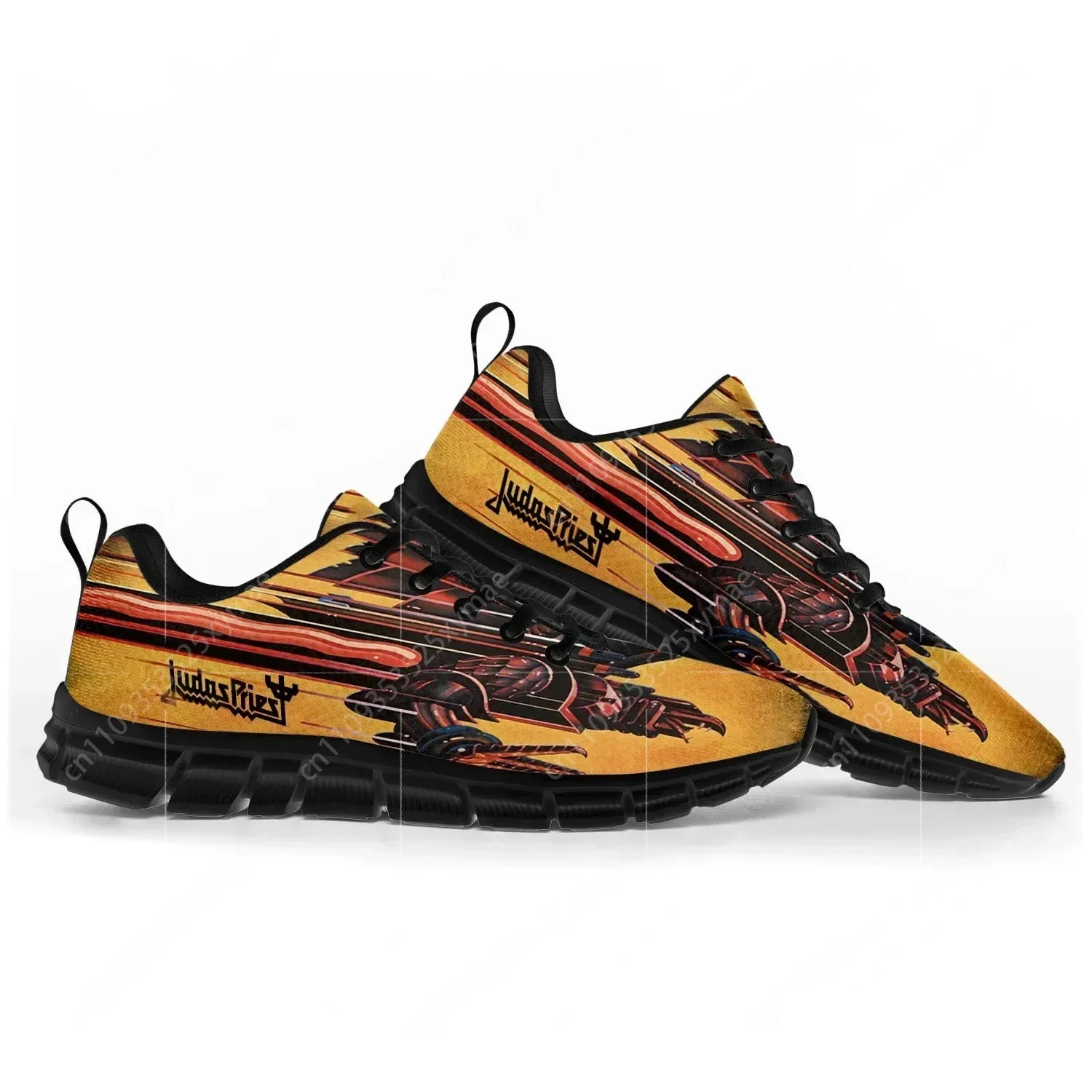 Judas Priest Heavy Metal Rock Band Sneakers High Quality Custom Sports Shoes for Men Women  Couple Matching Footwear