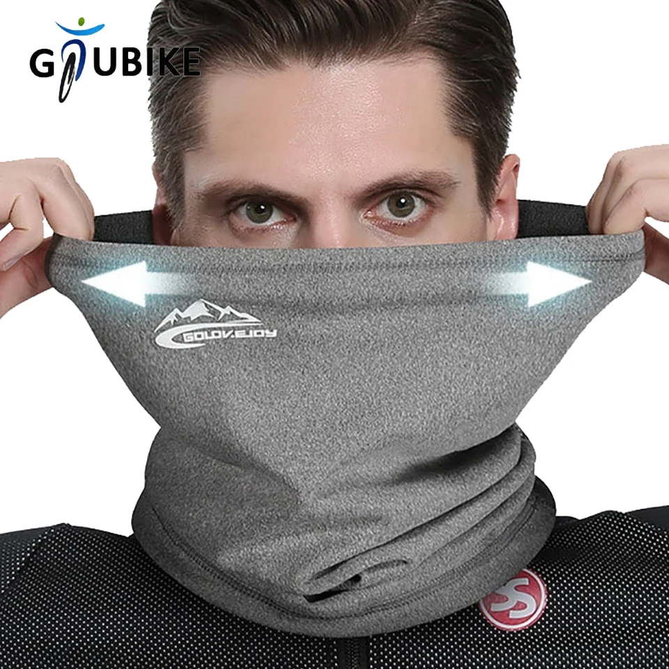 【セール中】GTUBIKE 冬暖かいサイクリングフェイスマスク防風サーマルフリースバイクヘッドバンドスカーフ男性女性通気性サイクリングネックゲートル