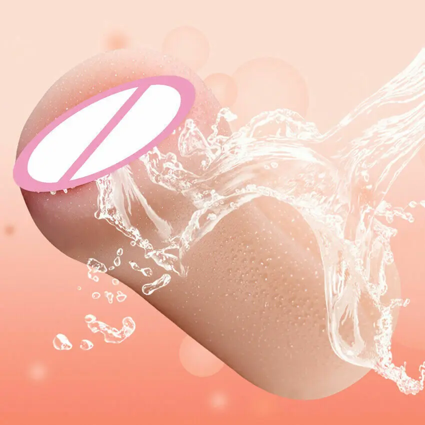 Rubber Vagina Male Masturbation Cup Silicone Realistic Deep Throat Silicone Vagina Opening Silicone Pocket Pussy Oral Sex Toys