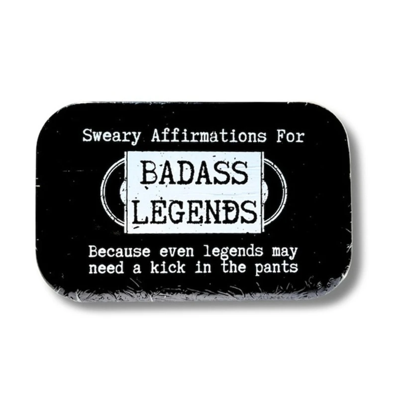 Sweary Affirmation Cards Encouragement Quote Cards for Women Men