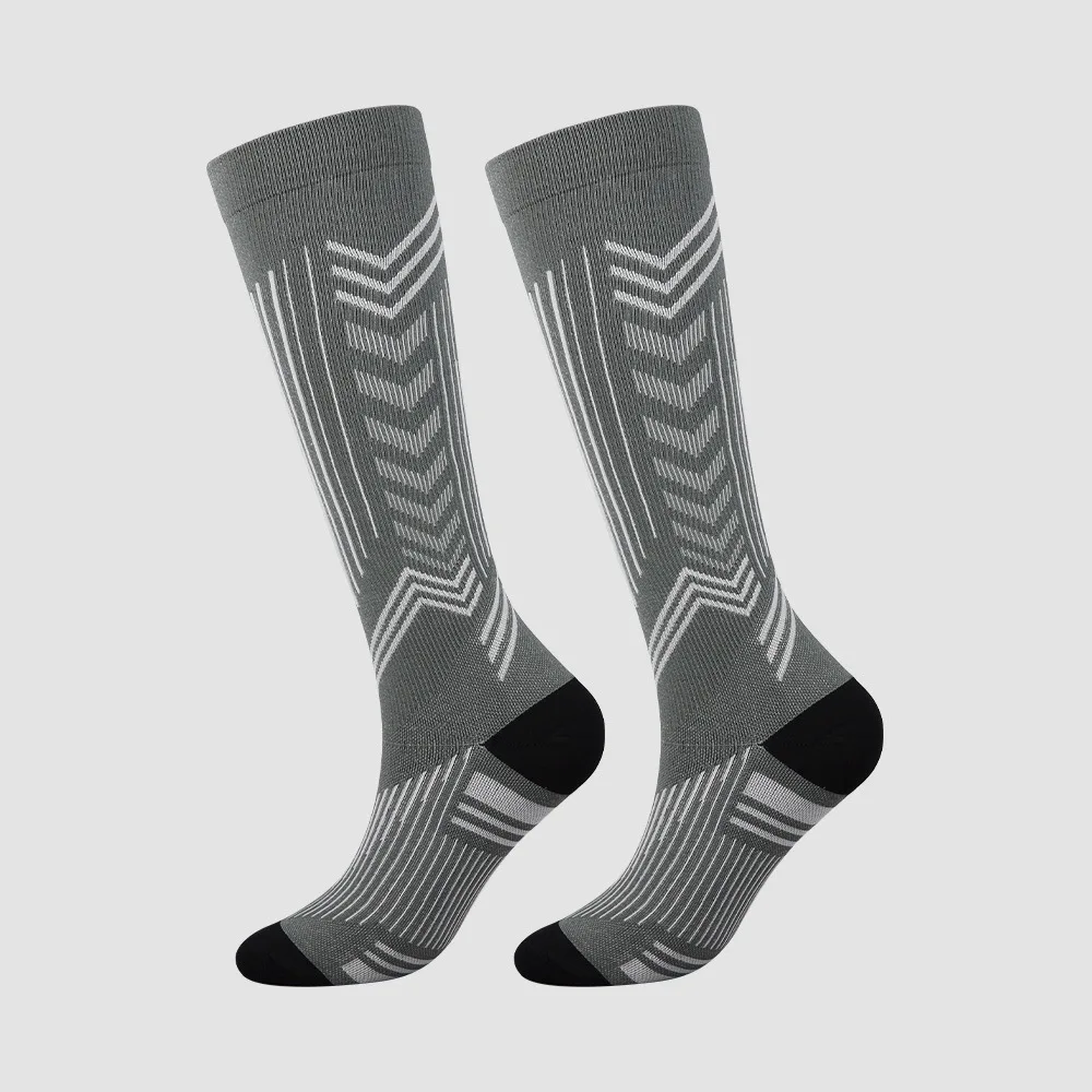 5pair Boutique Quality New Arrow Compression Socks Men Women Nylon Stockings Professional Colorful Sports Cycling OutdoorFitness