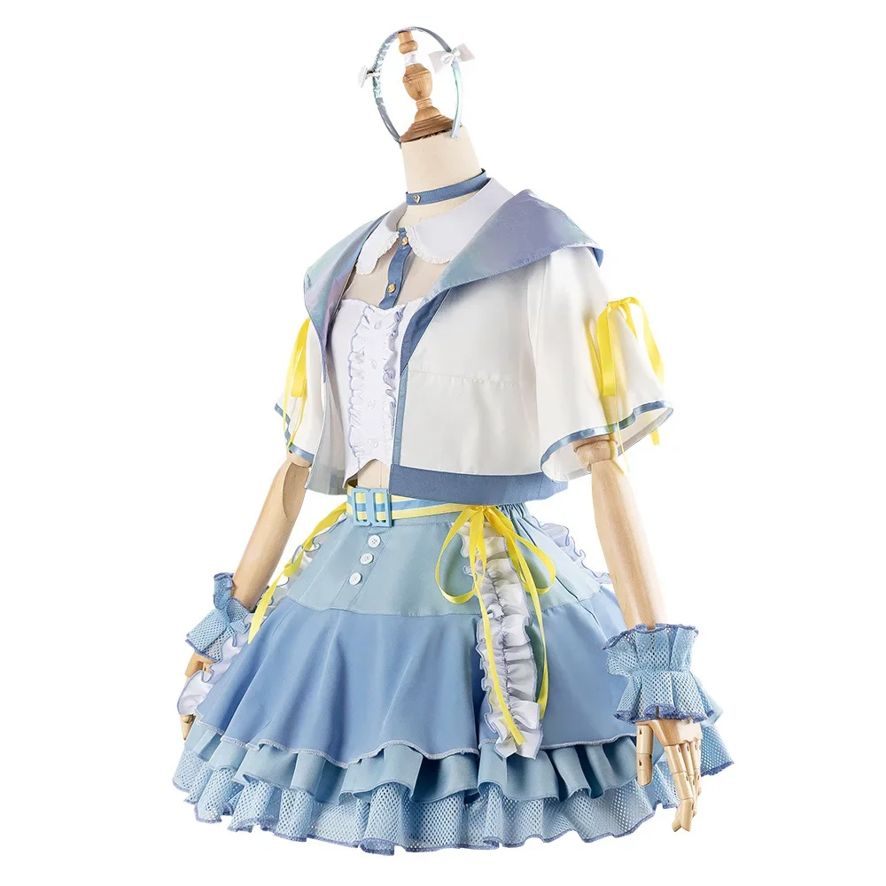 Anime THE IDOLM@STER Kotone Fujita Cosplay Costume Wig Athletic Coat Skirt Uniform Woman Lovely Carnival Halloween Party Suit