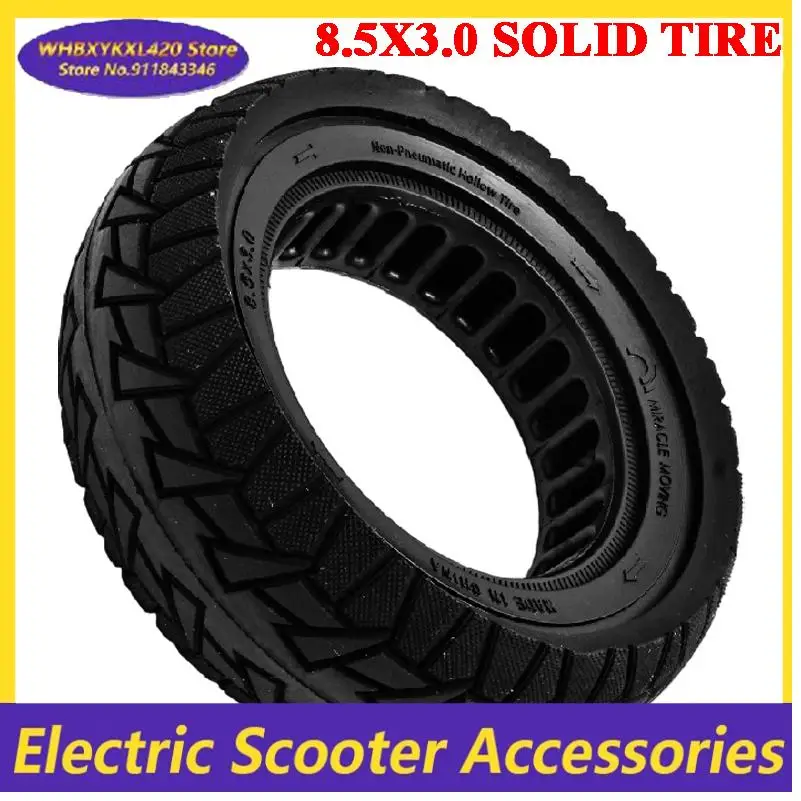 

Premium 8.5-Inch 8.5x3.0 Honeycomb Pattern Solid Tire for Electric Scooter Upgrades