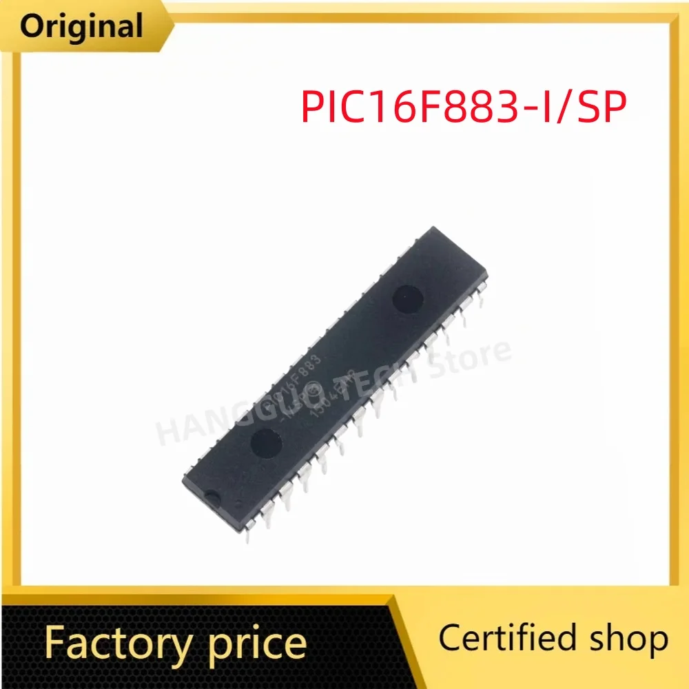 (10piece) Brand new original PIC16F883-I/SP PIC16F886-I/SP PIC16F883  PIC16F886 DIP-28 Chipset