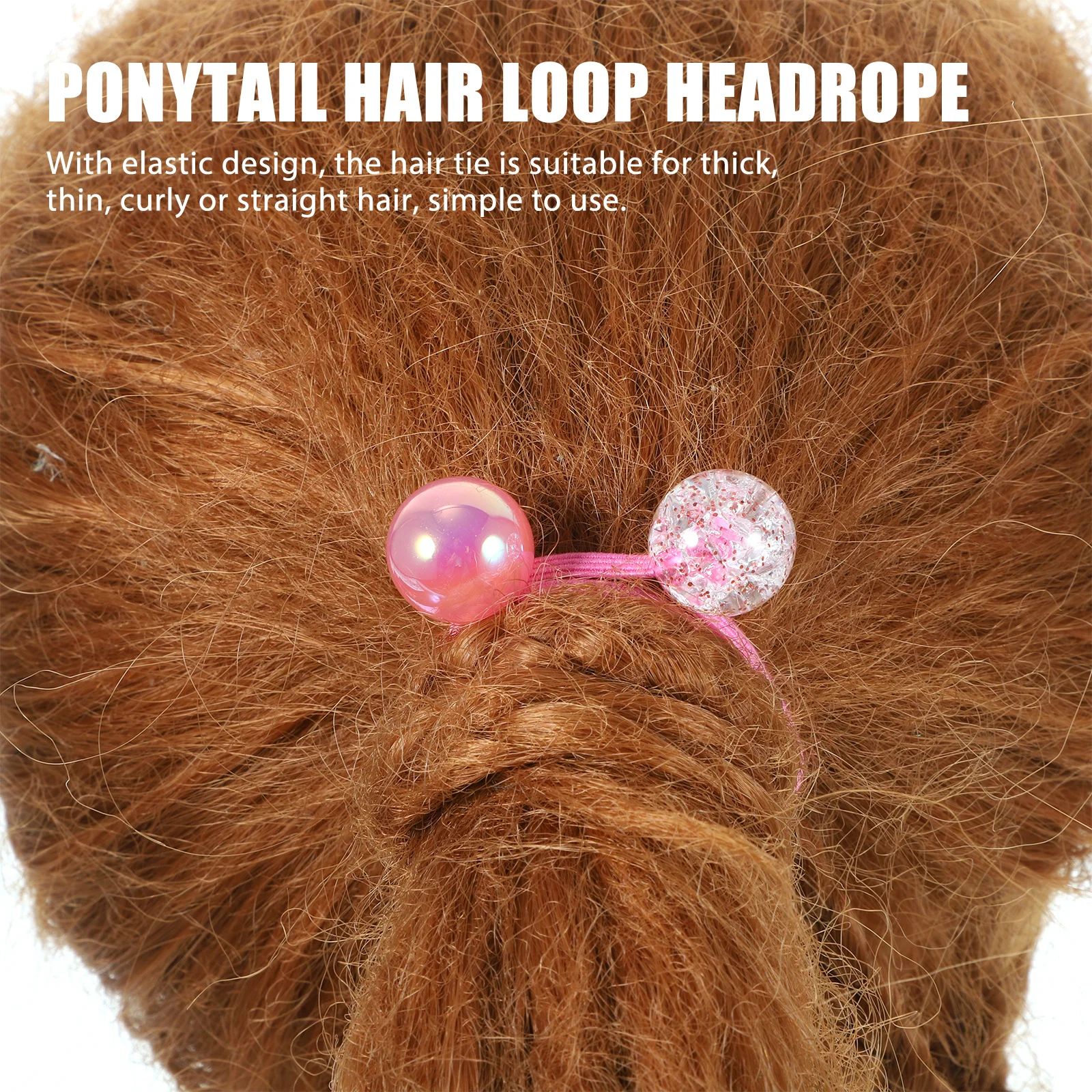 

14 pcs Ties Girl Accessories For Girls Ponytail Holders Ropes Elastic Tie Kids Hair Accessories Girl Elastic Hair Rope