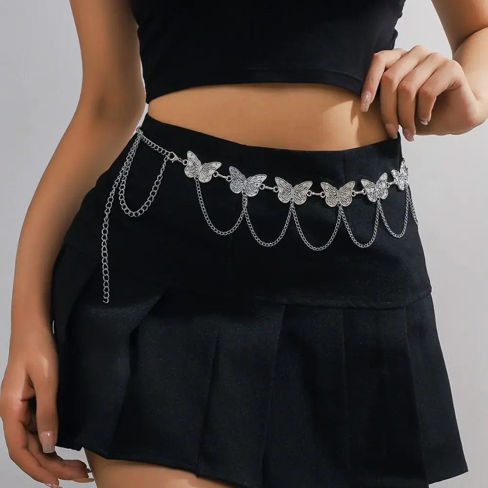 

Винтажная бирюзовая поясная цепочка, металлическая поясная цепочка в этническом стиле, богемный пояс, дизайн меньшинства, ювелирные аксессуары, пляжная цепочка для тела для девочек