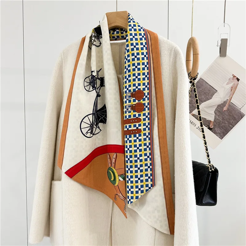 

Double Sided Print Shawls Luxury Brand Long Scarf Silk Wool Scarfs Winter Neck Scarves Foulard Ring Scarfs Ponch