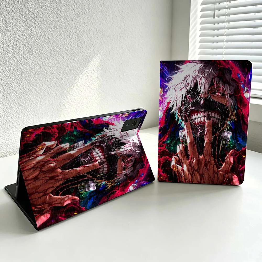 Anime T-Tokyo Ghoul Cool Cover For Lenovo Xiaoxin Lenovo Tab Pad Pro Plus K11 P12 M10 Legion Y900 Soft Inch Tablet Case