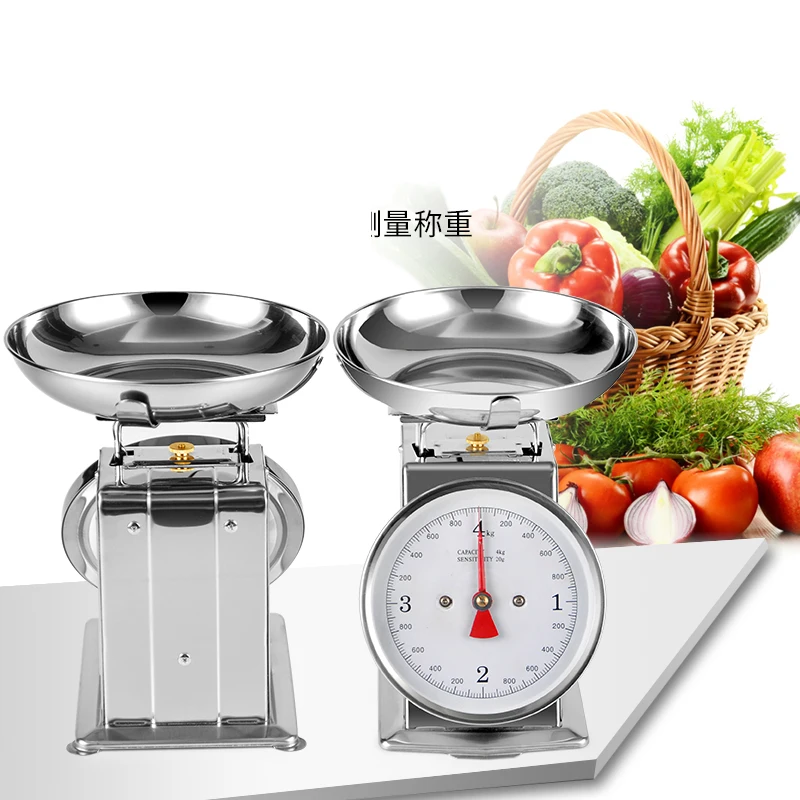304 Stainless Steel Kitchen Mechanical Scale 2 kg 4 kg