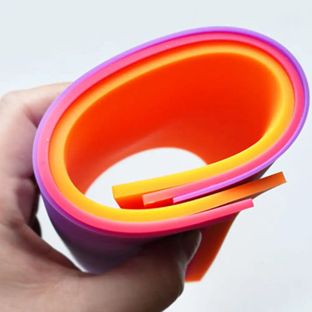 3Pcs Mug Press Sublimation Sleeves Heat-Resistant Professional Silicone Wraps for Sublimation Cup Cover Accessories