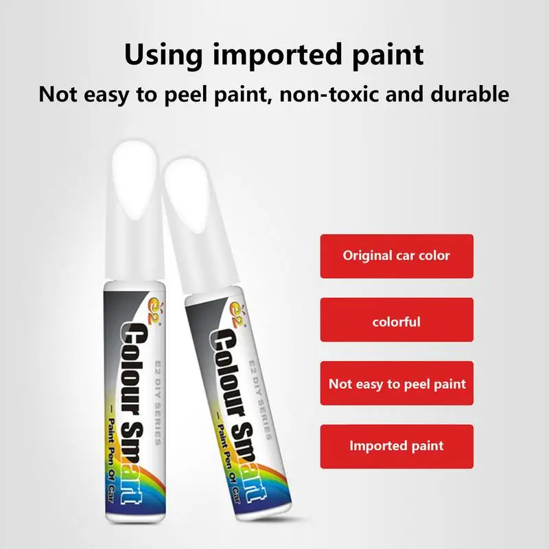 Car Paint Scratch Repair Pen Waterproof Grey Deep Scratch Removal Pen Weather Resistant Car-styling Accessories Space 5 colors