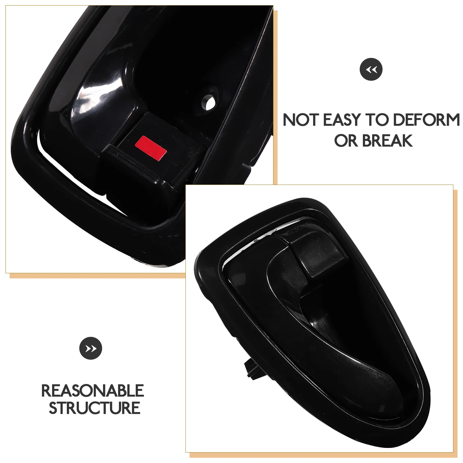 

Дверная ручка автомобиля, левая сторона, прочная, прочная, внутренняя замена, автомобильная дверная ручка, практичное использование, автомобильный аксессуар