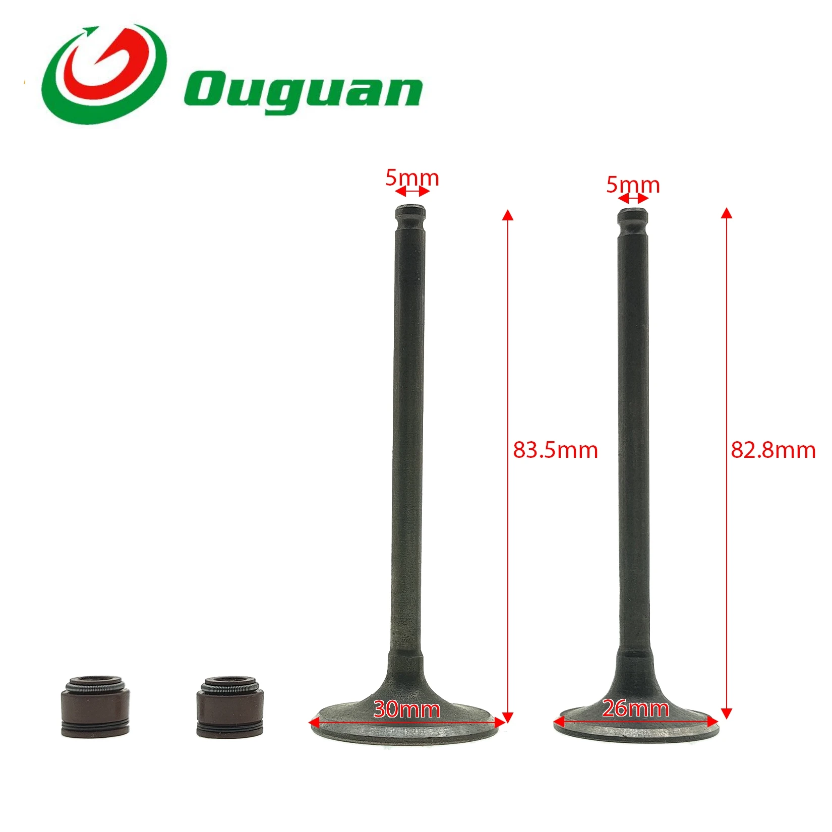 

ouguan for Honda CBF150 XR150 SDH150 WH150-2-3A SDH XR CBF 150 150cc 14721-KTT-900 Valve Intake Exhaust Stem Valve Oil Seal