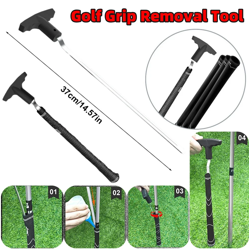 Golf Grip Removal Tool V-Groove Grip Remover Saver Grip Remover Gripping Tool Protective Grip Removal Tool Golf Accessories