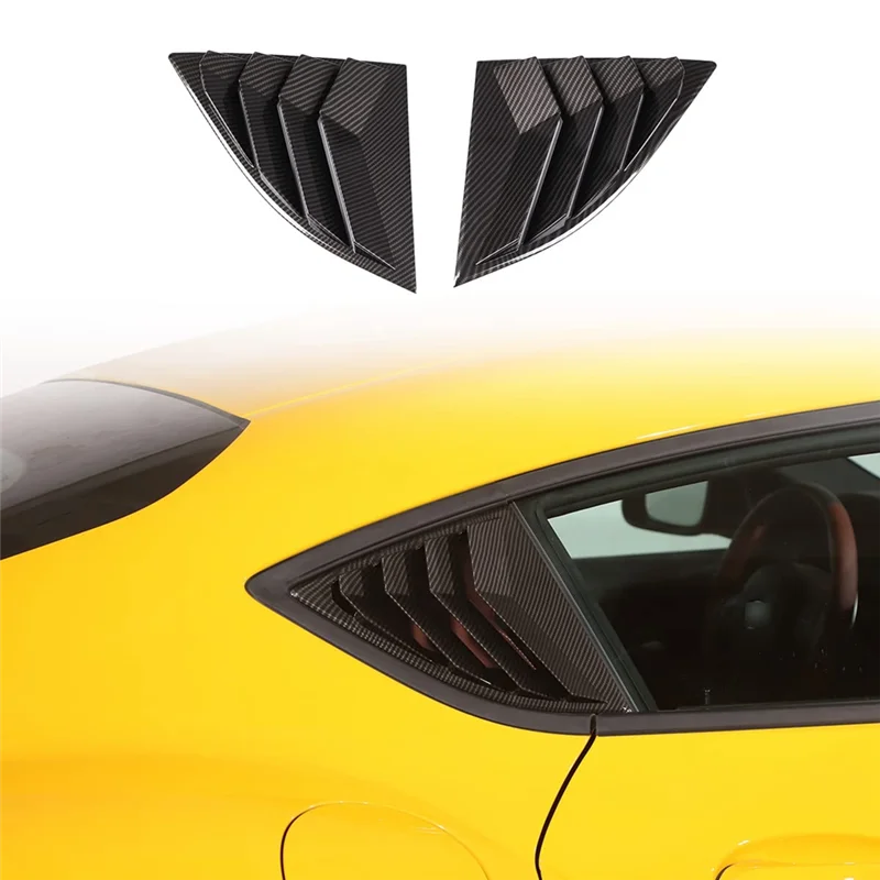 

QB-Rear Window Louver Cover For Toyota Supra GR A90 A91 MK5 2019-2024 Car Accessories