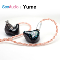 SeeAudio Yume 1DD+2BA Knowles Hybrid Driver Monitors In-Ear Earphone IEMs with 0.78mm Detachable Cable