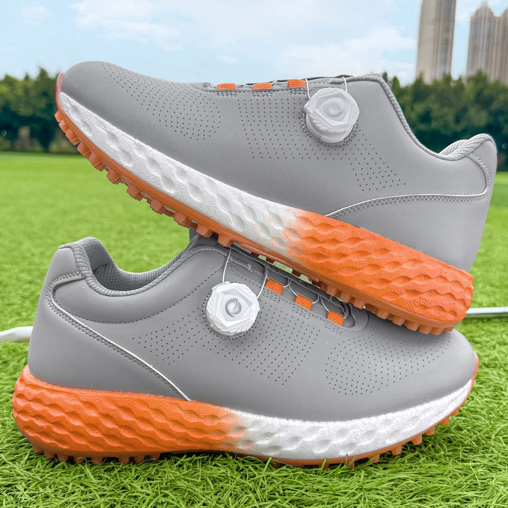 

New Style Golf Shoes for Men Quick Lacing Golf Sneakers breathable Low Top Golfer Footwear Outdoor Golfing Sport Trainers
