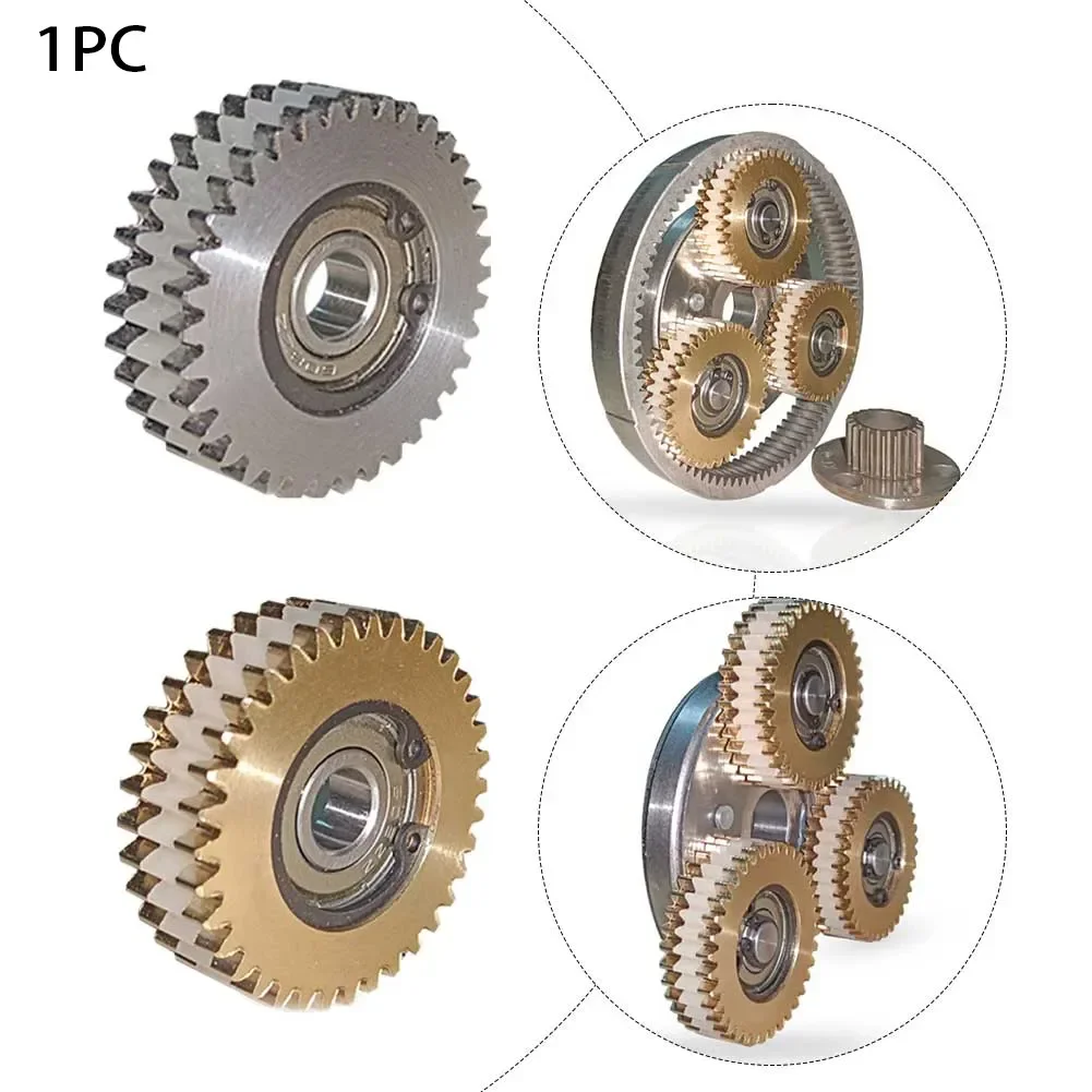 

36 Teeth E-Bike Wheel Hub Motor Planetary Gear With Bearings 38x8x12mm Nylon+Steel/Copper Teeth Planetary Gear For Bafang Motor