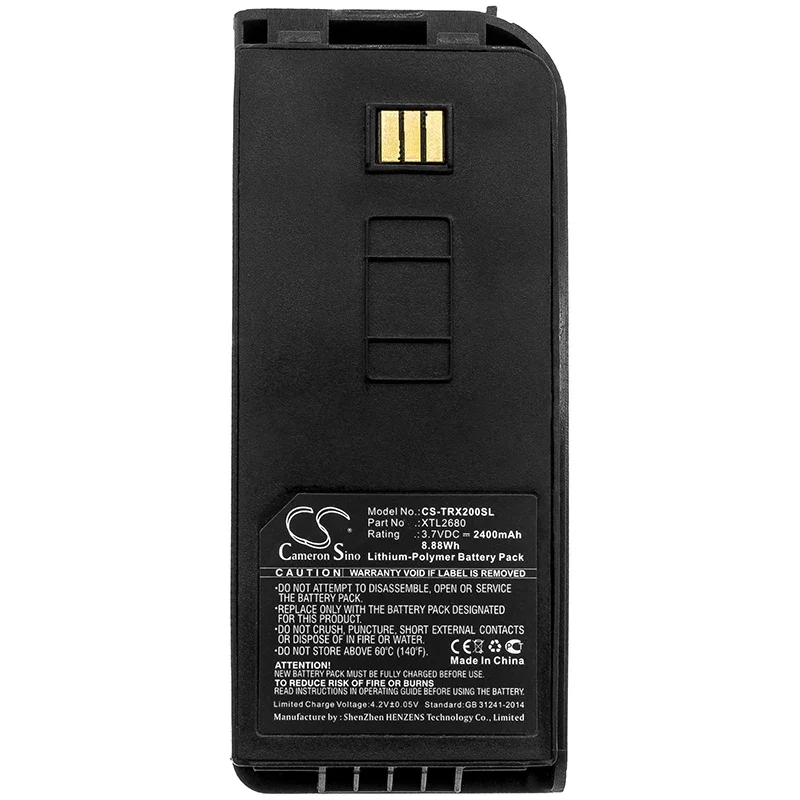 Satellite Phone Battery For Thuraya XT-LITE  IKLT06781  JUPC10385 XTL2680 2400mAh / 8.88Wh