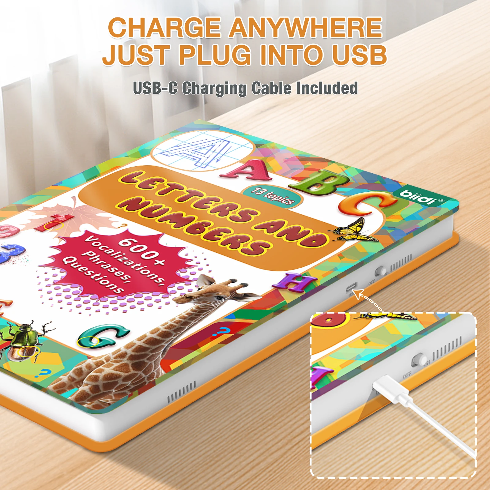 

English Learning Machine ABC Alphabet Letter Number Writing Practice Talking E-Book Teaching Aids Material Children Kids Toddler