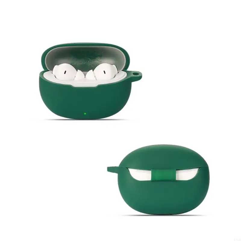 Cubierta Y4ue Manga anti-Camiseta anti-Stratch para RealMebuds Air 3 Silicone Housing