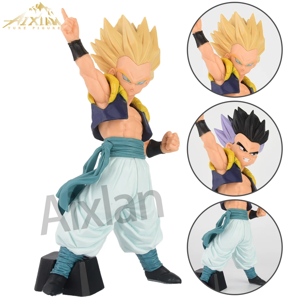 

20cm Dragon Ball Anime Figure Gotenks PVC Action Figure Gogeta Son Goku Figurine Collectible Model Toys Kid Gift