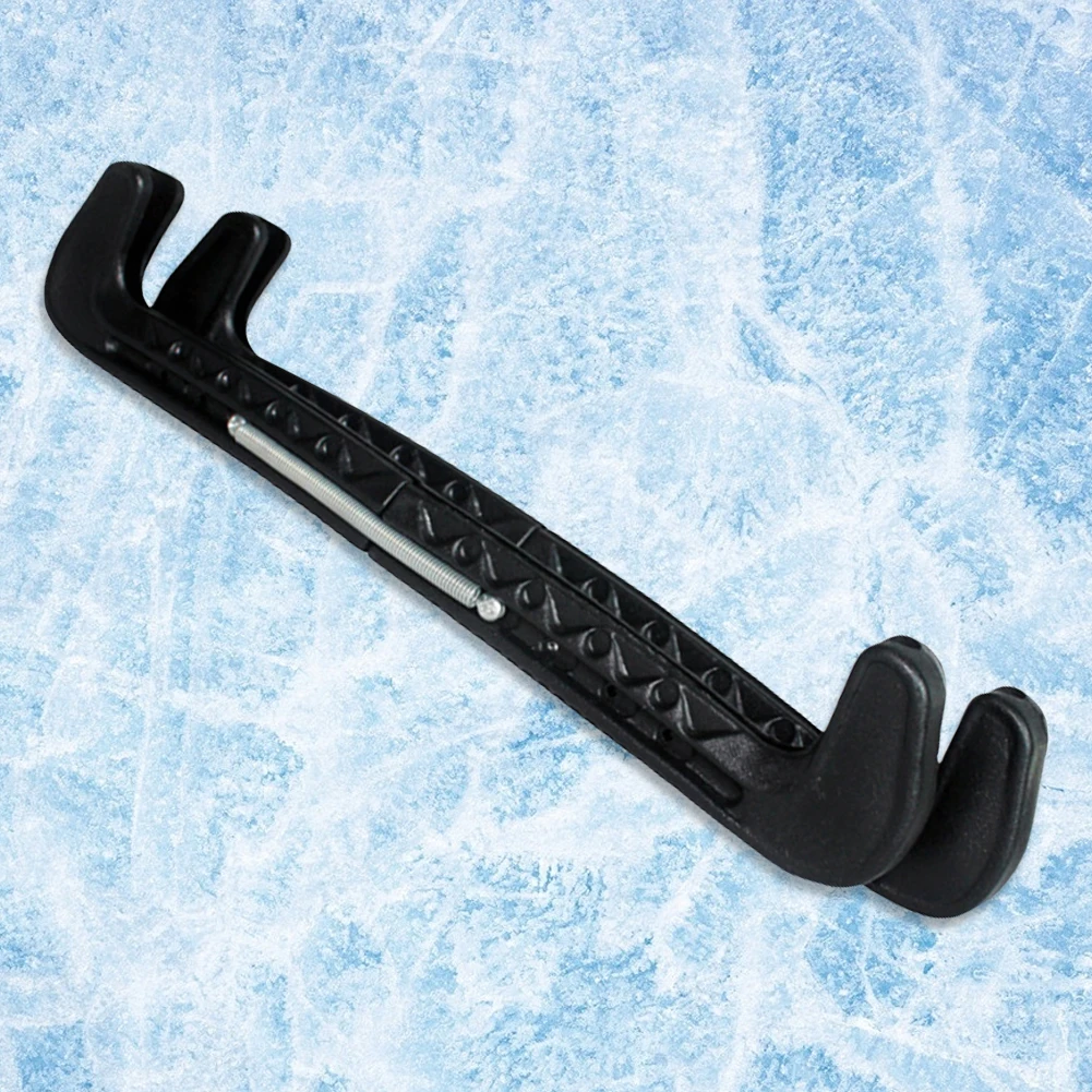 Ice Skate Blade Cover Ice Skate Guard Adjustable Ice Skate Protector Covers Protective Hockey Skate Blade Guard for Kids Adults