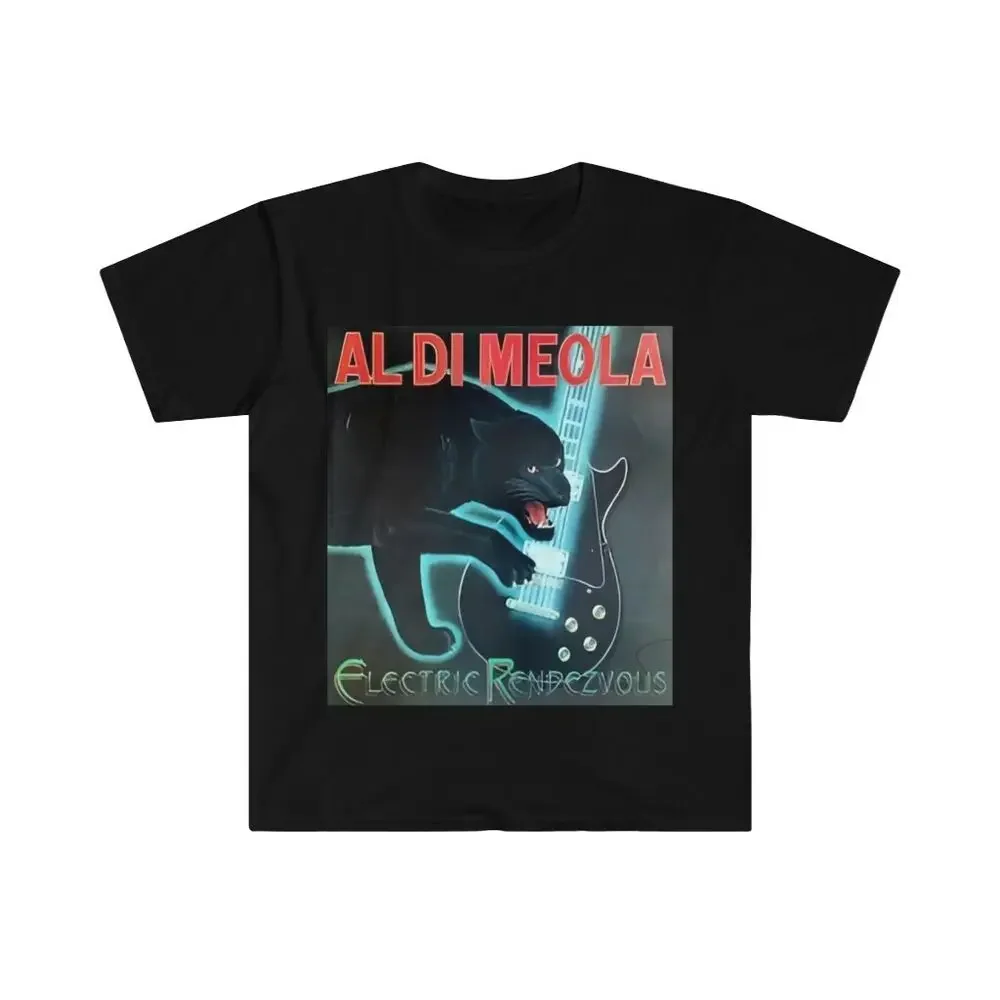 Unisex Soft Cotton T-Shirt. Al Di Meola. Electric Rendezvous