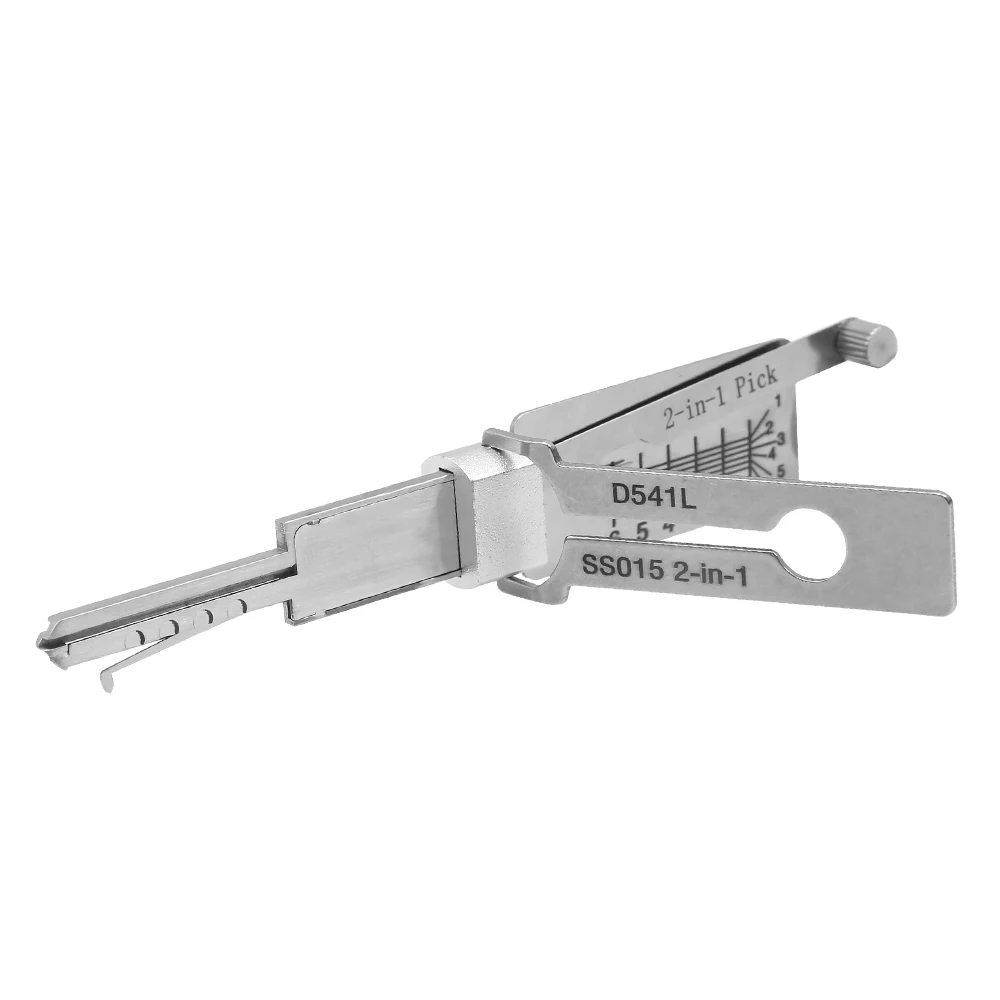 Hot D541L SS015 Civilian lishi 2in1 locksmith picks electric bump key locksmith tools equipment