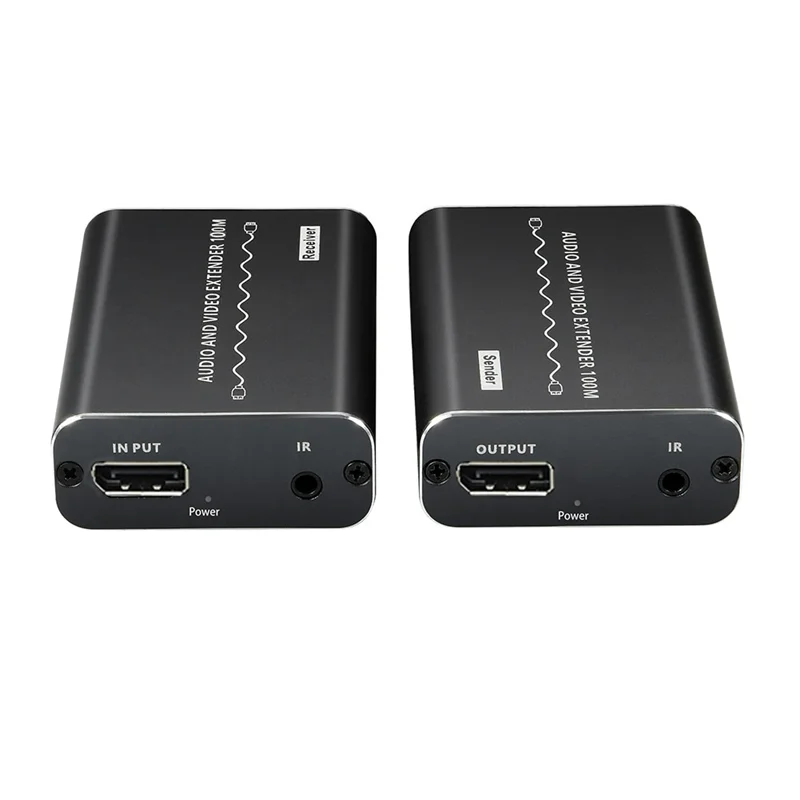 

Audio Video 4K DP Extender 120KM IR Infrared Extension DP1.4 For Computer Screen Image Transmission