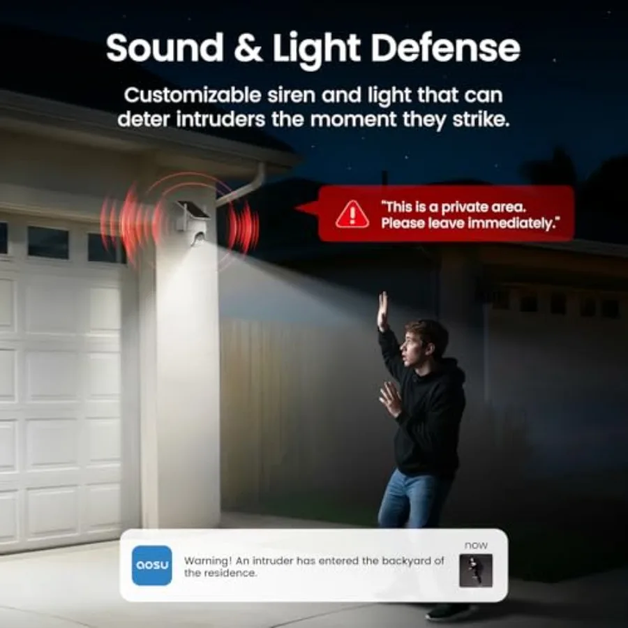 Wireless outdoor security camera system