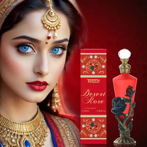 Imagen 2 del producto Perfume árabe De lujo para mujer, fragancia Floral fresca y duradera, amuleto elegante, Perfume De Dubái, Eau De Toilette para regalo