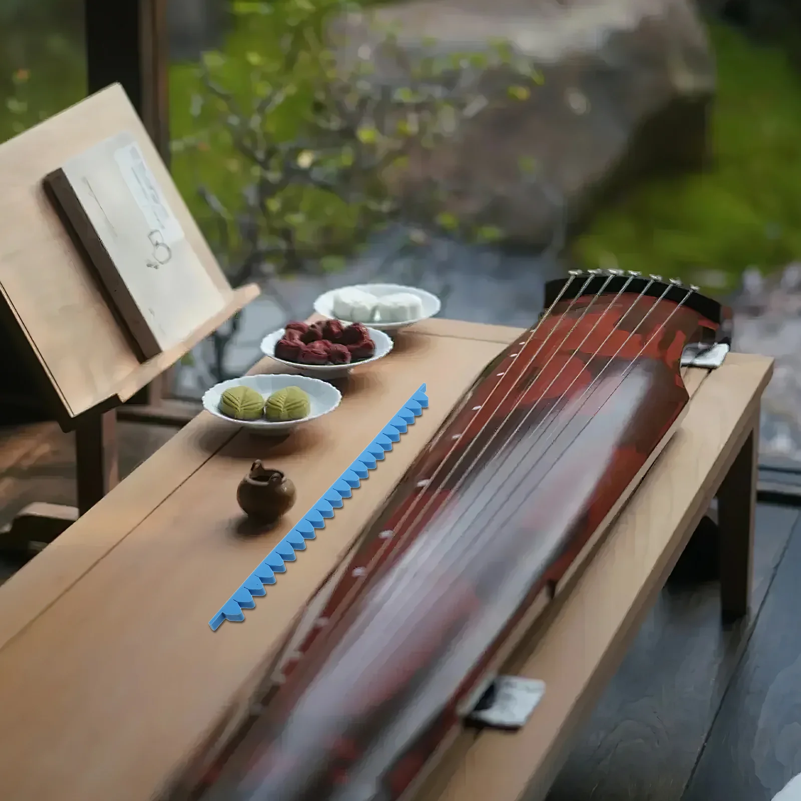 

Creative Guzheng Practice Mute Sponge Strip Soundproofing Accessory for Home Use Long-Lasting Guzheng Training Tool Quiet