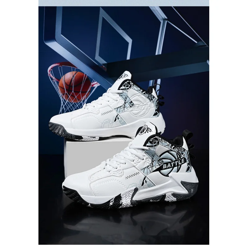 

2025 Explosions Men's Shoes Wear-resistant Basketball Shoes Men's Shoes genuine goods sneaker Autumn Men's Anti-slip Sneakers