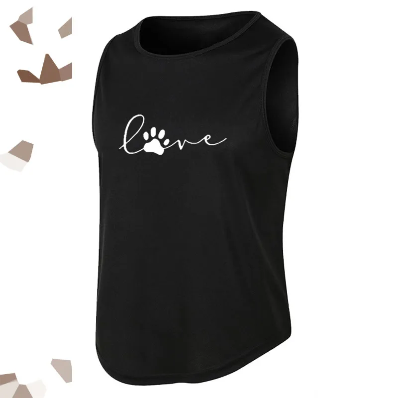 

Leisure, fashion, running, comfortable T-shirt, cool print, figure enhancing vest, fitness beach top, sleeveless vest