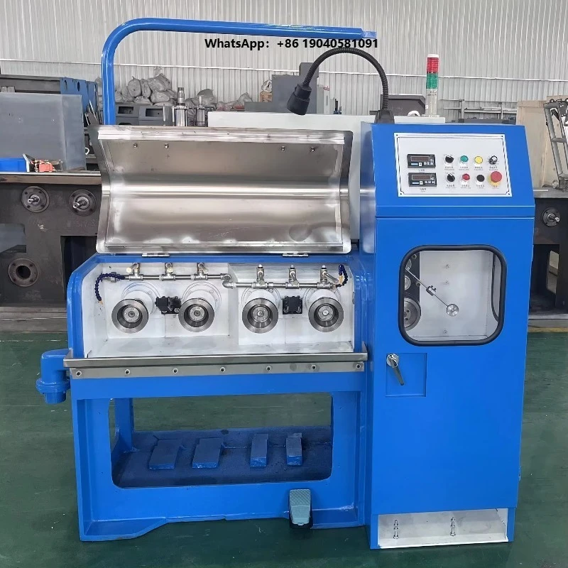 Horizontal Four Axis 24dies Wire Drawing Machine Constant Temperature Processing Equipment for Soft Copper Wire Drawing