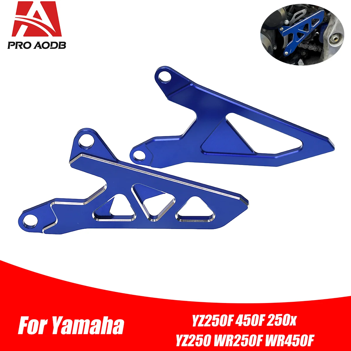 

CNC Front Sprocket Cover Chain Protector Guard For Yamaha YZ 250 250F 250X WR 450F 450 YZ250 YZ250F YZ250X WR250F YZ450F WR450F