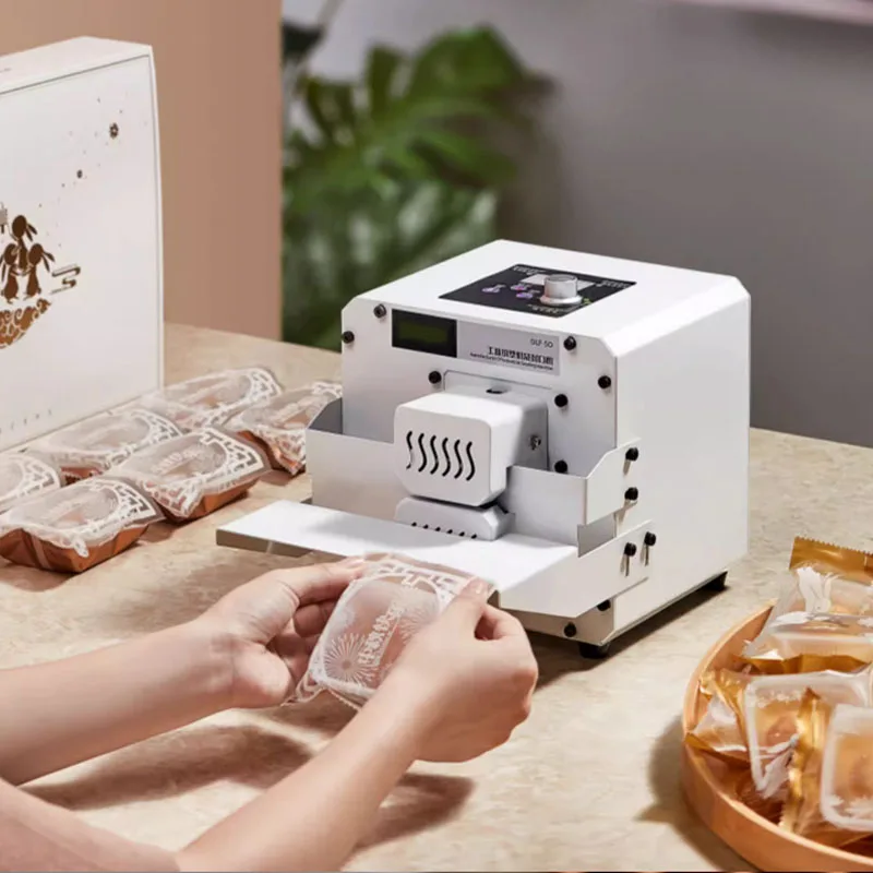 Portable Full-automatic Mooncake Bag Sealer Machine Plastic Bag Food Tea Leaf Snack Sealing Packaging