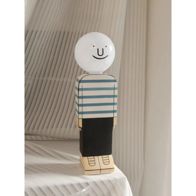 

Original Handmade Ceramic Lamp Creative Decorative Lamp Bedside Lamp High Value Birthday Gift