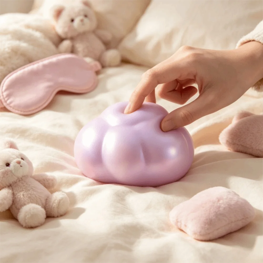 Soft Squeeze Slow Rising Reduce Pressure Soft Stretch Cloud Shape Cloud Squishy Slow-Rebound Squeezable Cloud Fidget Adults